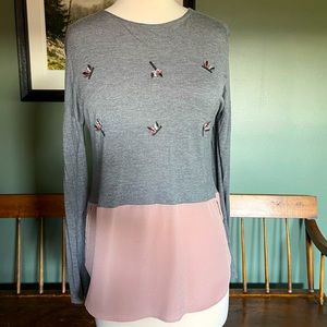 💖 ZARA TOP! NWOT  SZ M